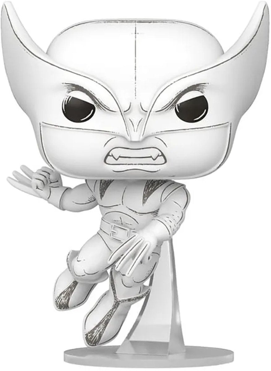 Funko pop! marvel: sketched - wolverine #1573