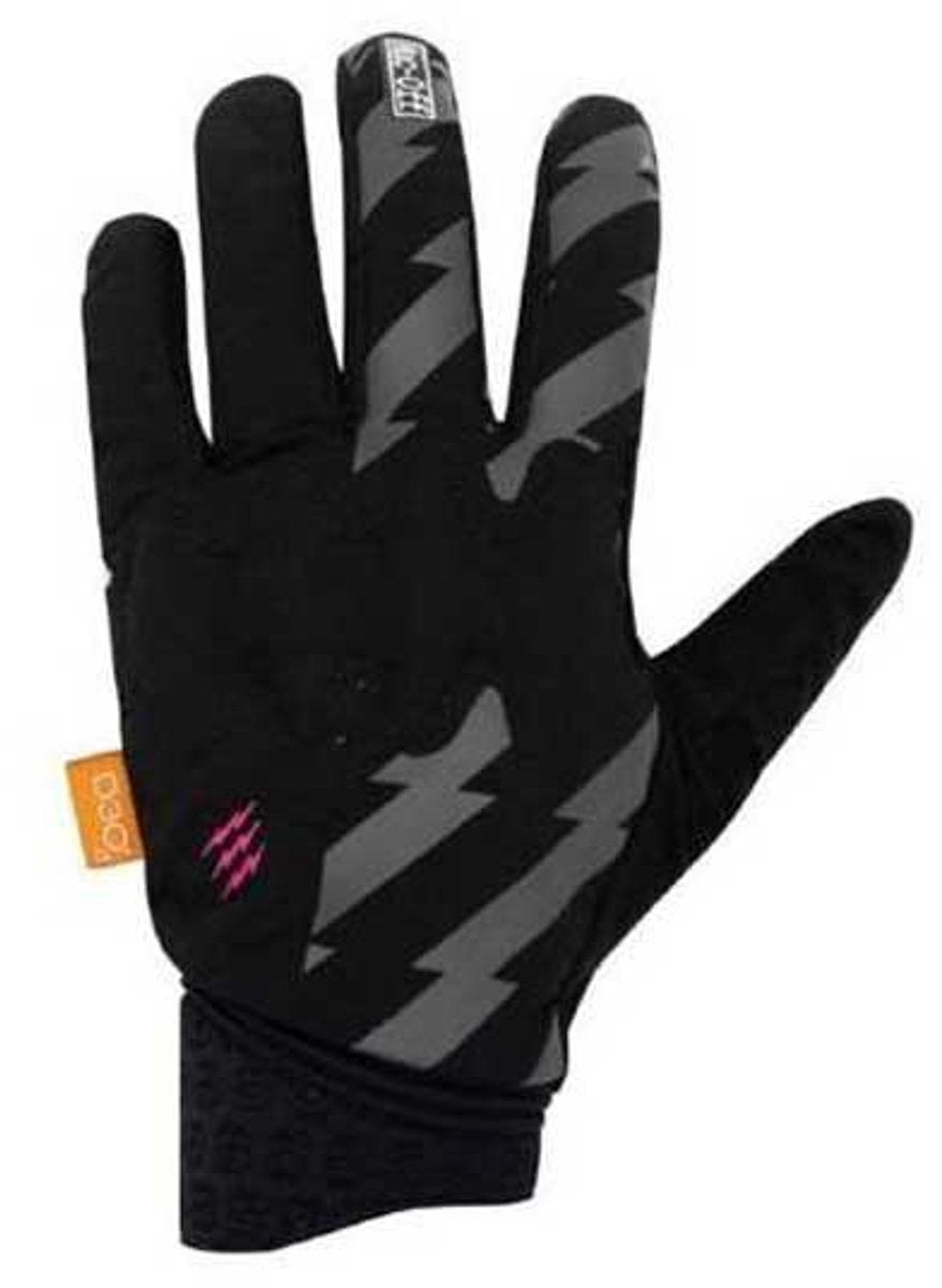 Muc-off bolt - fietshandschoenen - d3o knokkelbescherming - mountainbike handschoenen - mtb - off-road - ademend - l