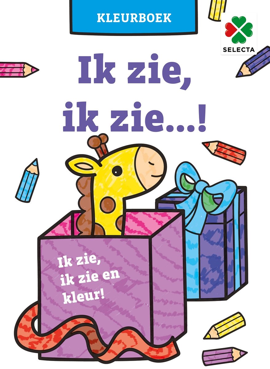 Selecteer ik zie, ik zie! kleurboek