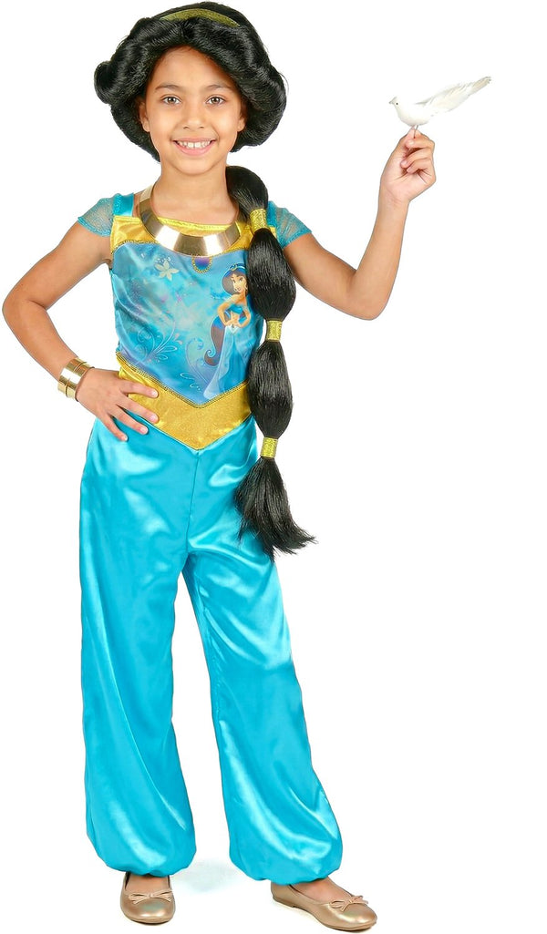 Disguise disney prinses - aladdin, jasmine basic plus , maat xs (3t-4t jaar), meisjes