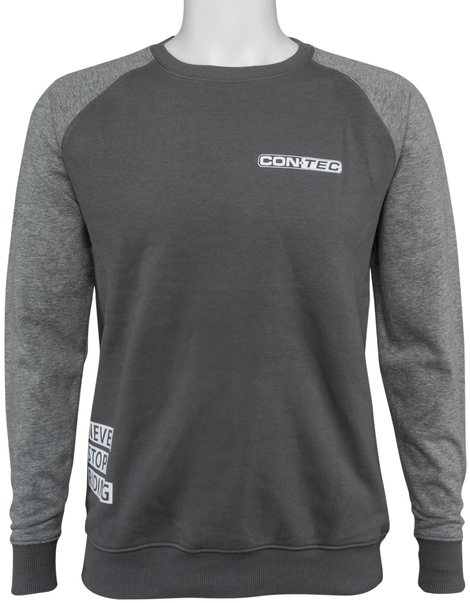 Contec sweatshirt met lange mouwen never stop riding ct swaetshirt never stop riding size m