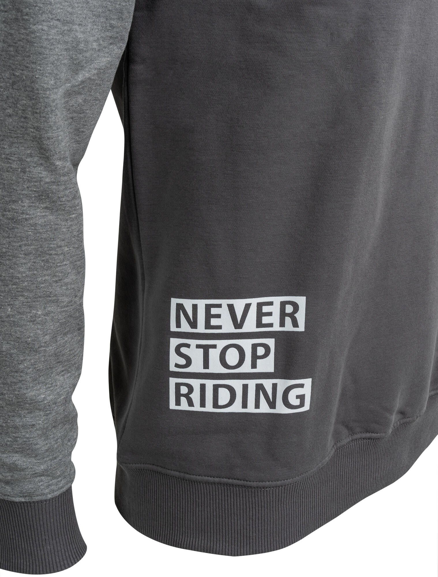 Contec sweatshirt met lange mouwen never stop riding ct swaetshirt never stop riding size xl