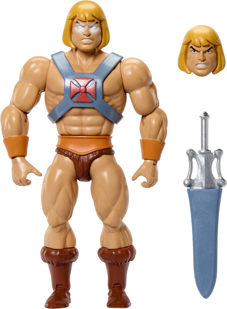 Mattel masters of the universe origins action figure faker (cartoon collection) 14 cm action figuur