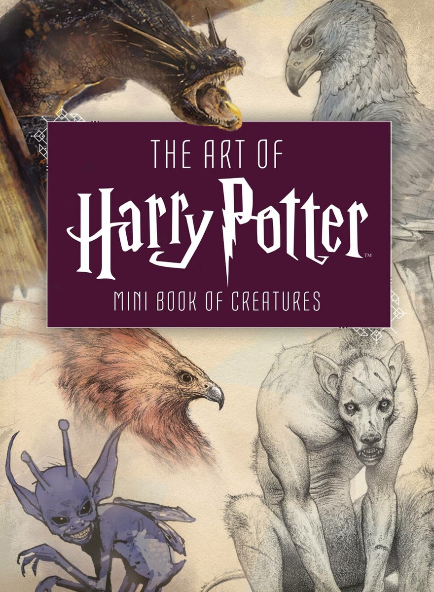 Mini books - the art of harry potter