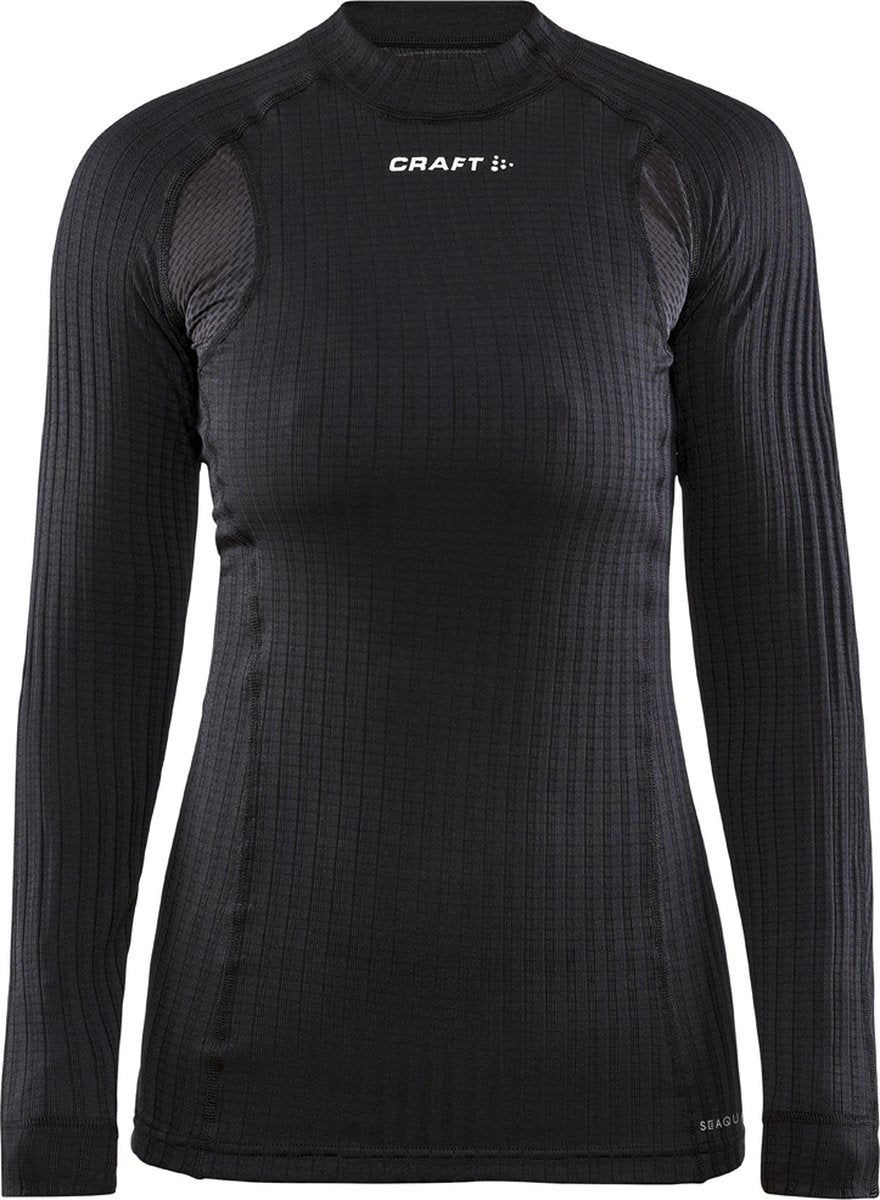Craft active extreme x wind lange mouw - thermoshirt - xs - dames - zwart