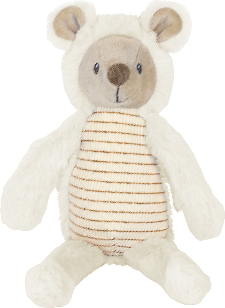 Happy horse lama lowi knuffel 28cm - ecru - baby knuffel