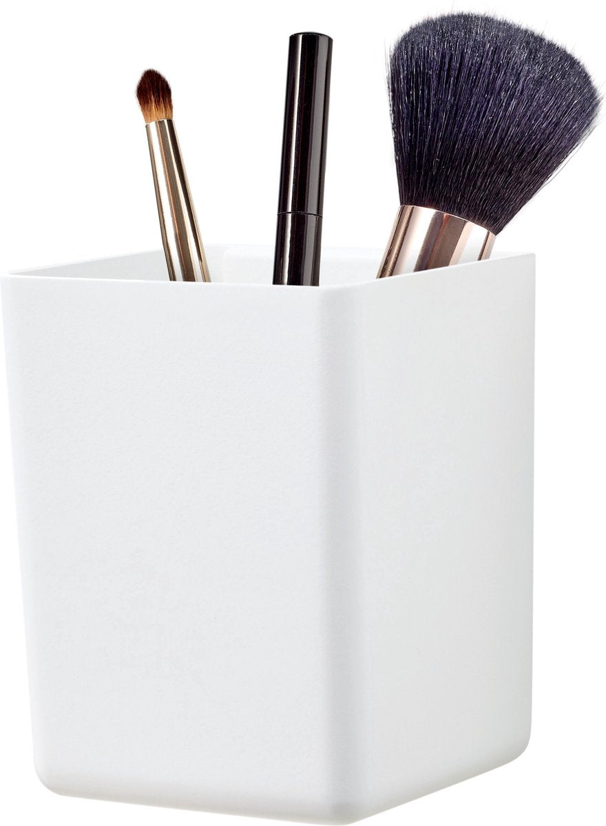 Tesa badkamerdoos baboo organizer zonder deksel wit zelfklevend zonder boren – 86x110x80mm