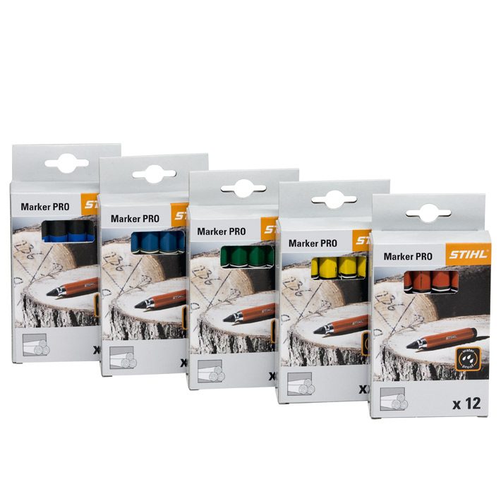 Stihl markeerkrijt 12 stuks blauw - 8811500