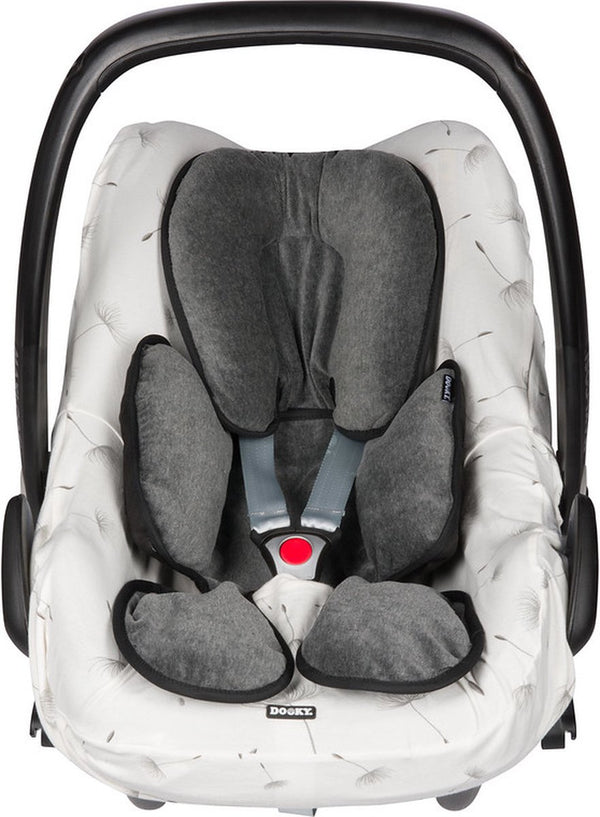 Dooky universeel baby kussen – zachte ondersteuning voor autostoel, wandelwagen reiswieg – wasbaar – 0-12 maanden