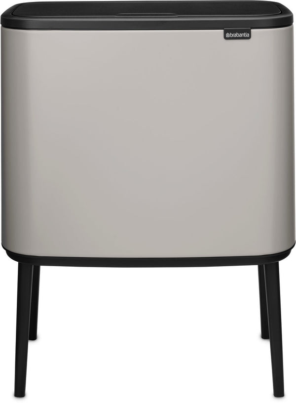 Brabantia bo touch bin prullenbak - 36 liter - 1 vak - soft grey