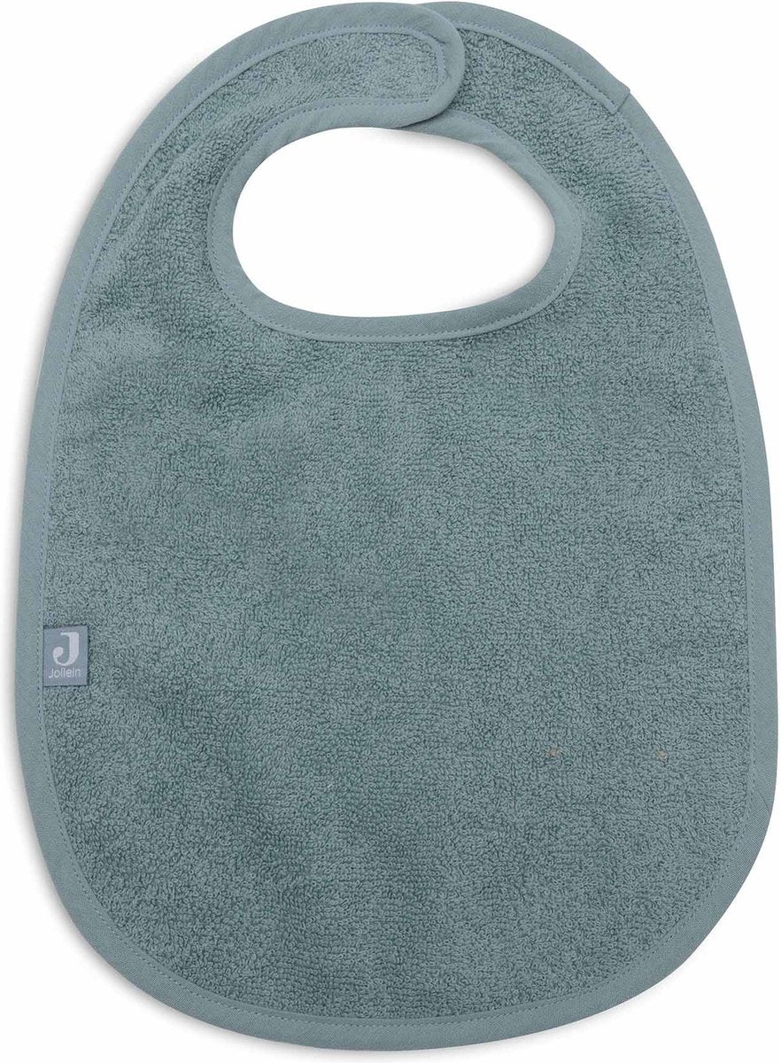 Jollein - baby slab badstof - katoen - met klittenband - sea green