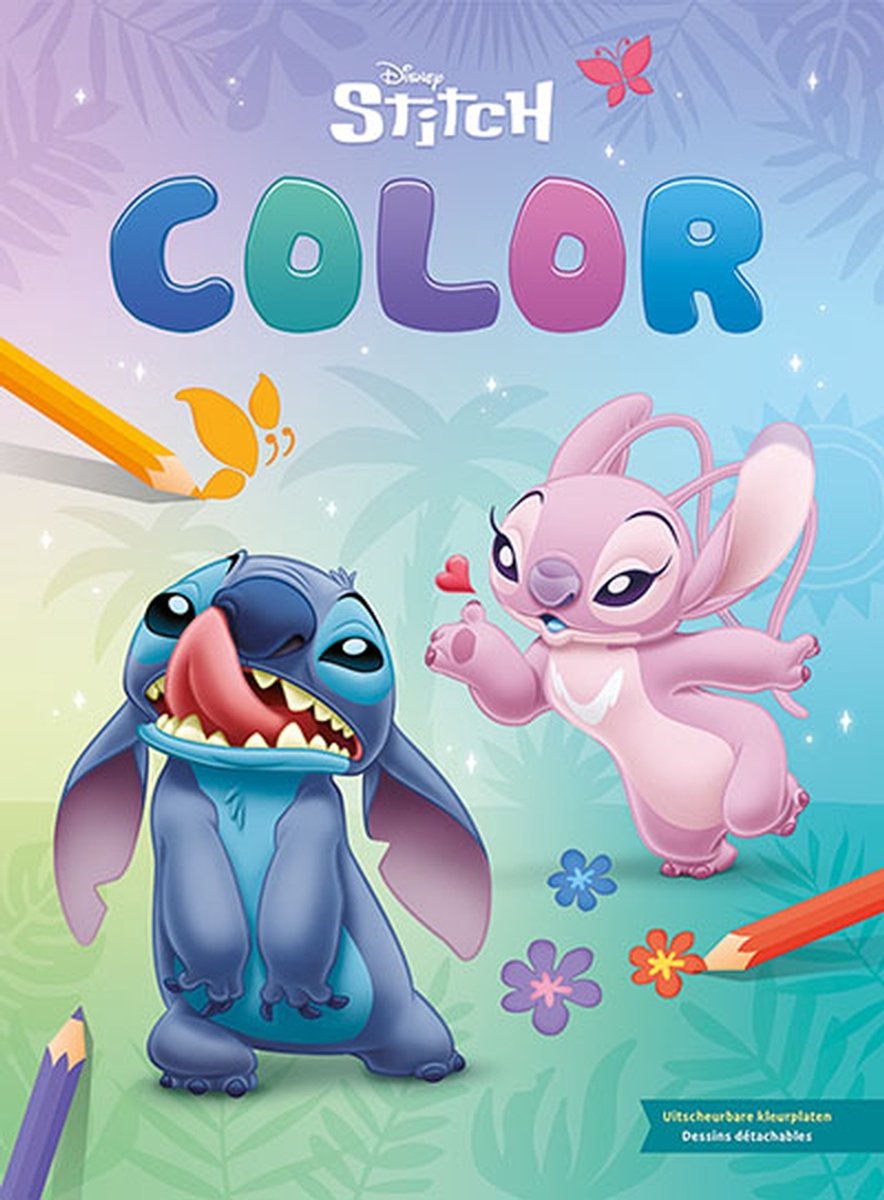 Deltas disney stitch color kleurblok