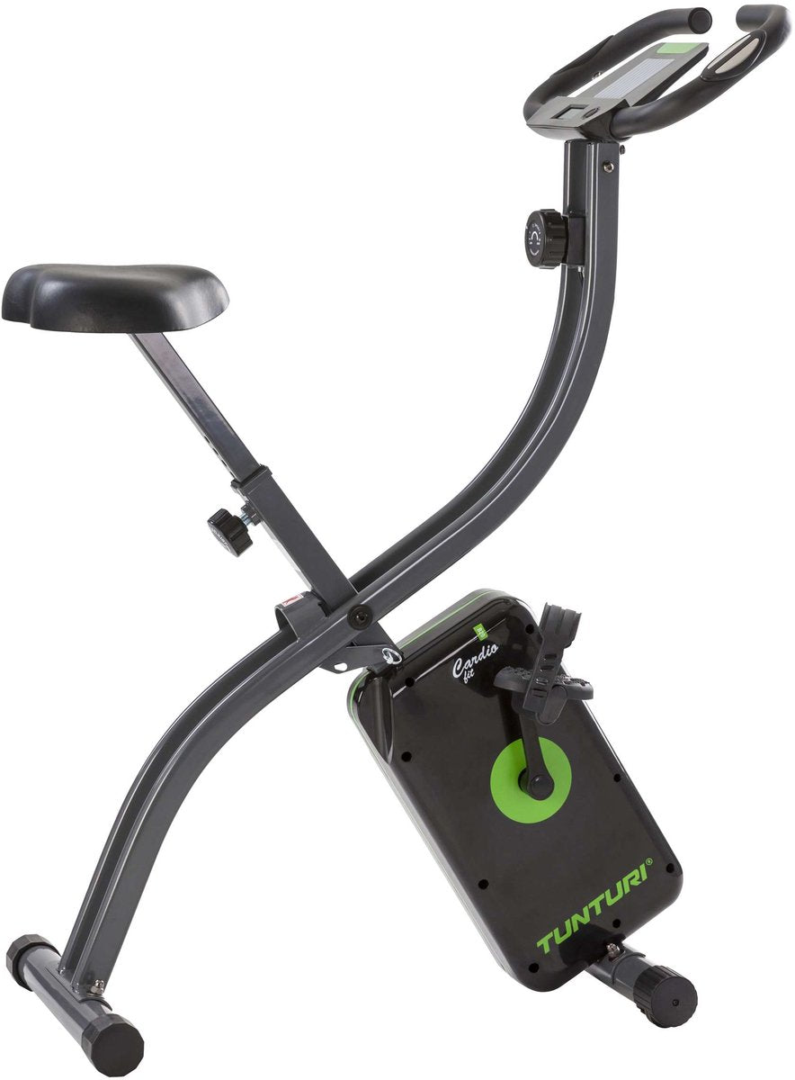 Tunturi cardio fit b20 x-bike - hometrainer - fitnessfiets - fietstrainer - opvouwbaar - verstelbaar - 8 weerstandsniveaus