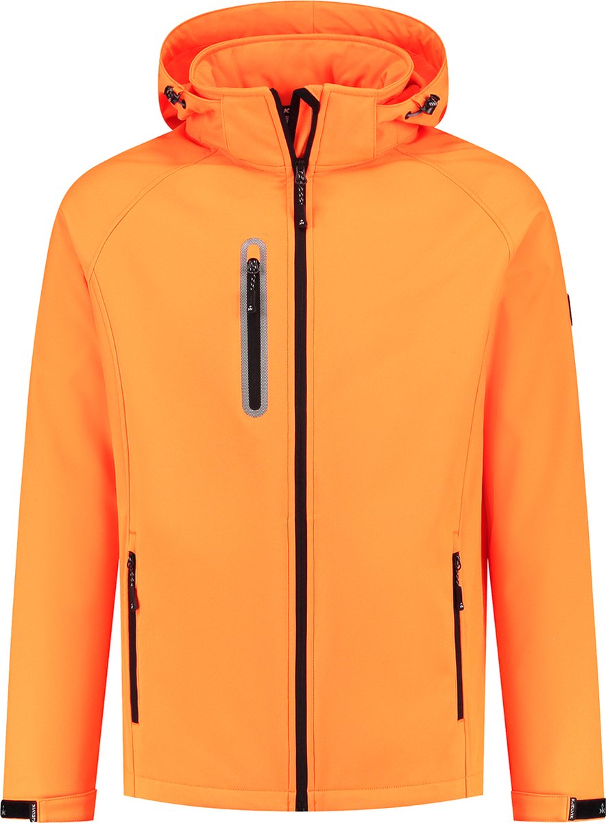 Kjelvik kevan softshelljas heren - maat 4xl