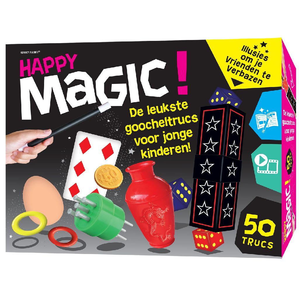 Hanky ​​Panky Toys Happy Magic 50 Trucs