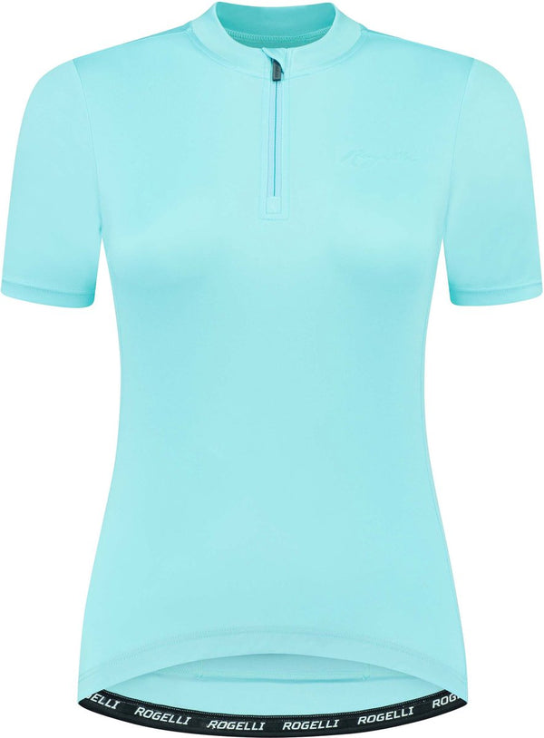 Rogelli core dames fietsshirt - korte mouw - lichtblauw