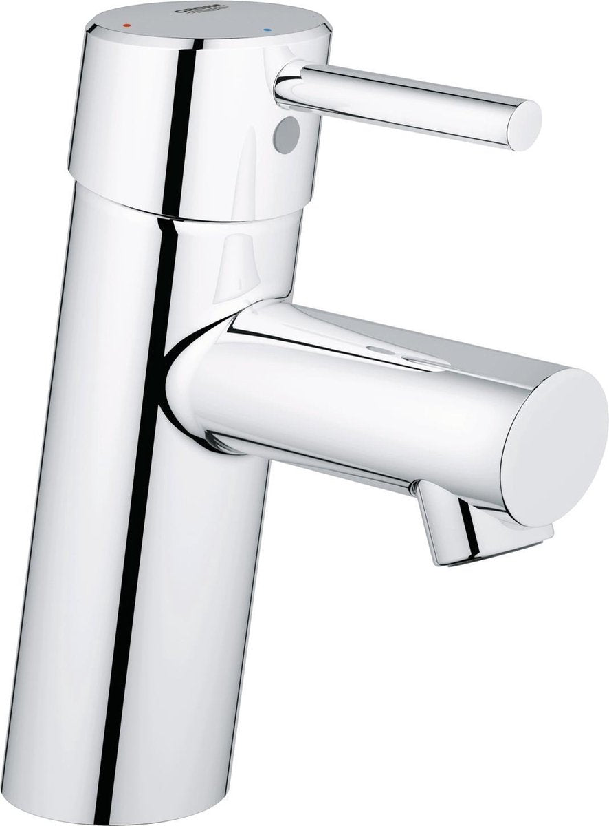 Grohe concetto wastafelkraan - chroom - waterbesparend