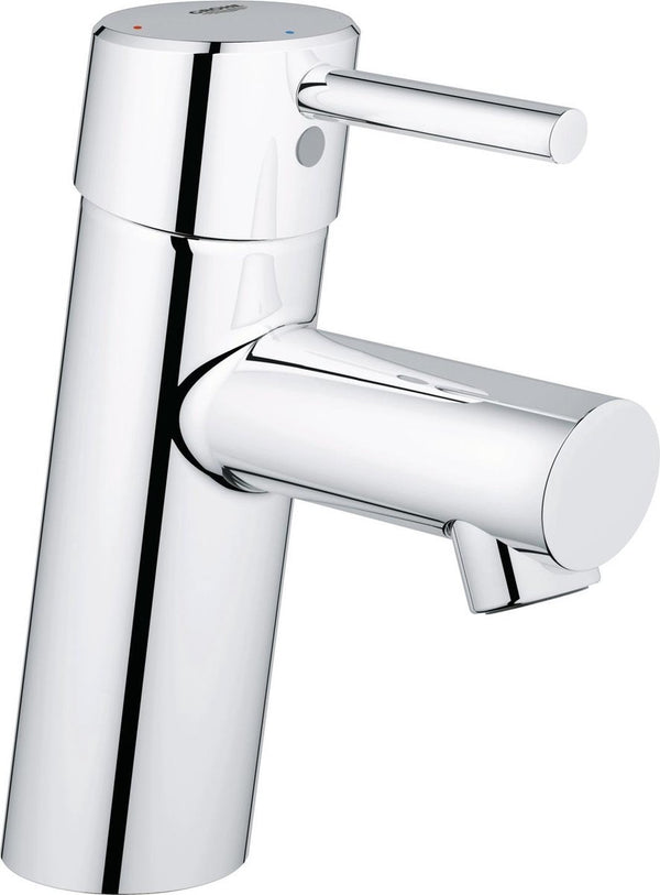 Grohe concetto wastafelkraan - chroom - waterbesparend