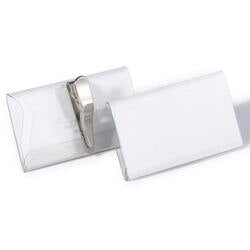 Badge durable 8110-19 transparant 25 stuks 4 x 7,4 cm