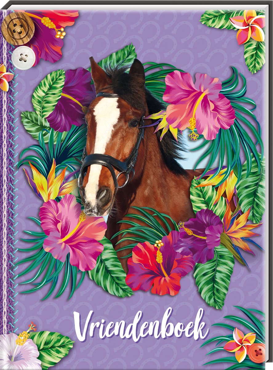Interstat vriendenboek paarden
