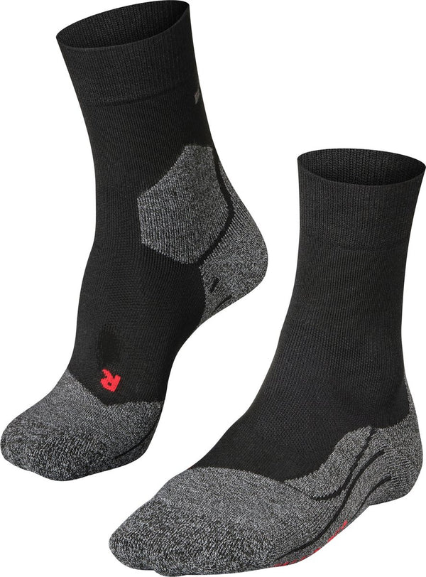 Falke ru3 anti-blaar lyocell functioneel materiaal hardloopsokken heren zwart - maat 42-43