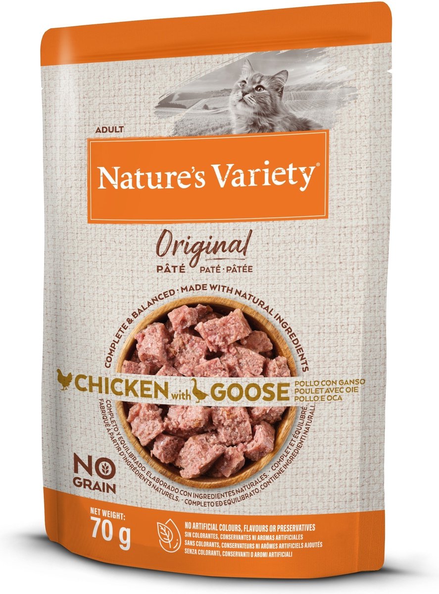 Natures Variety Original Pouch kip gans