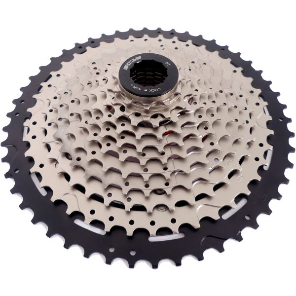 Edge cassette 11 speed cs-m9011 11-42t - zilver zwart