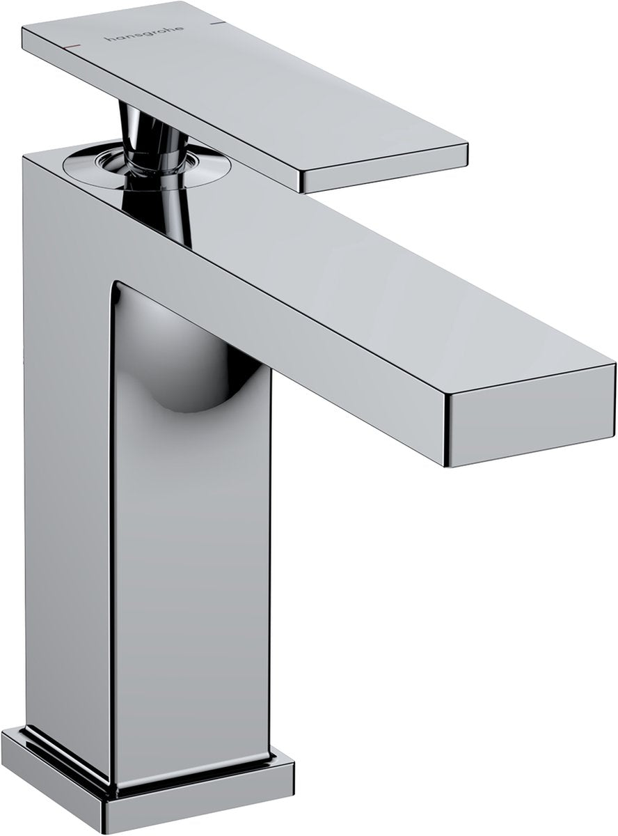 Hansgrohe tecturis e - wastafelkraan - ééngreeps bediening - zonder waste - 110mm maat - chroom