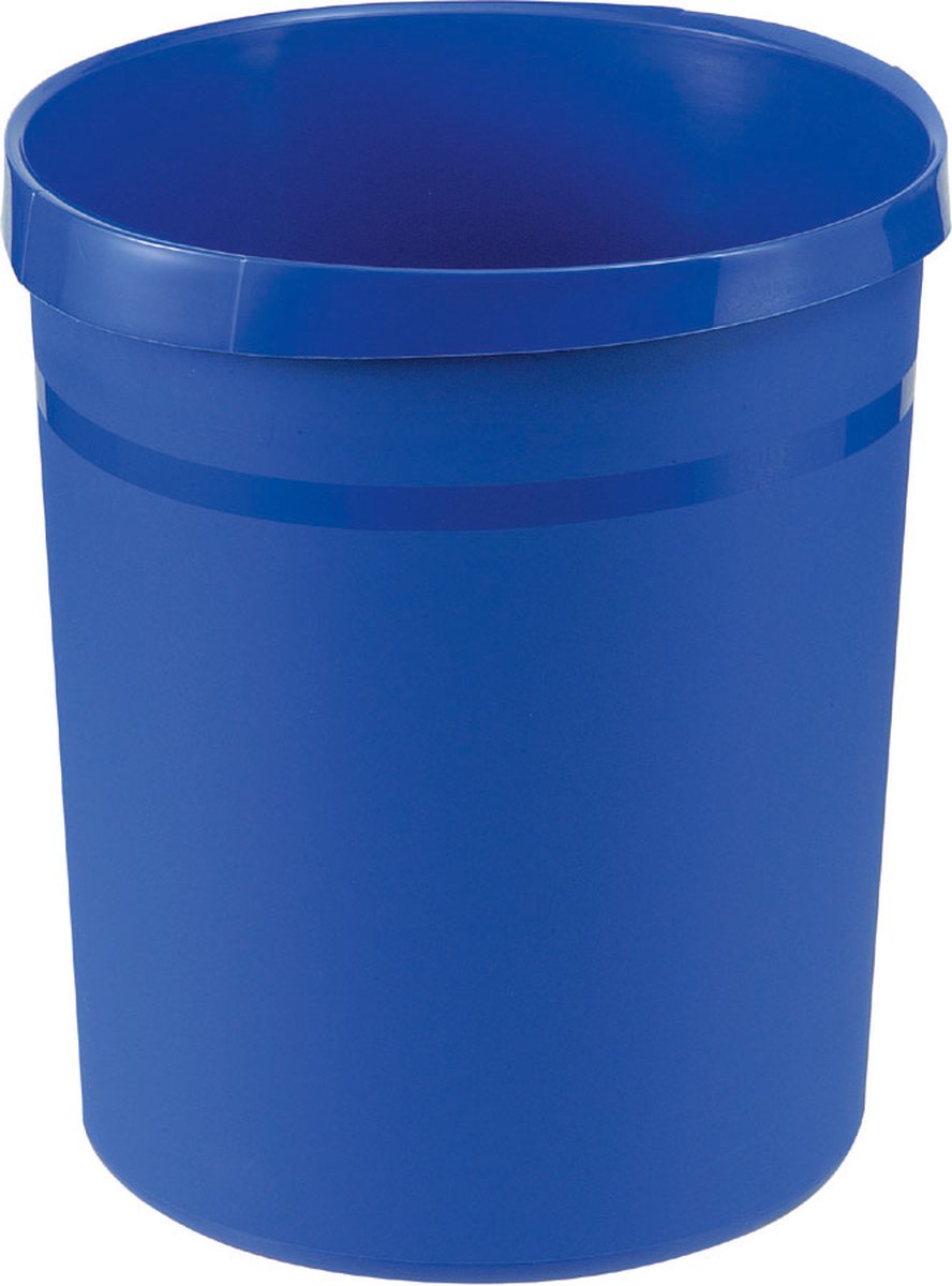 Han papierbak - grip - 18 liter - blauw - hoogwaardig kunststof - ha-18190-14