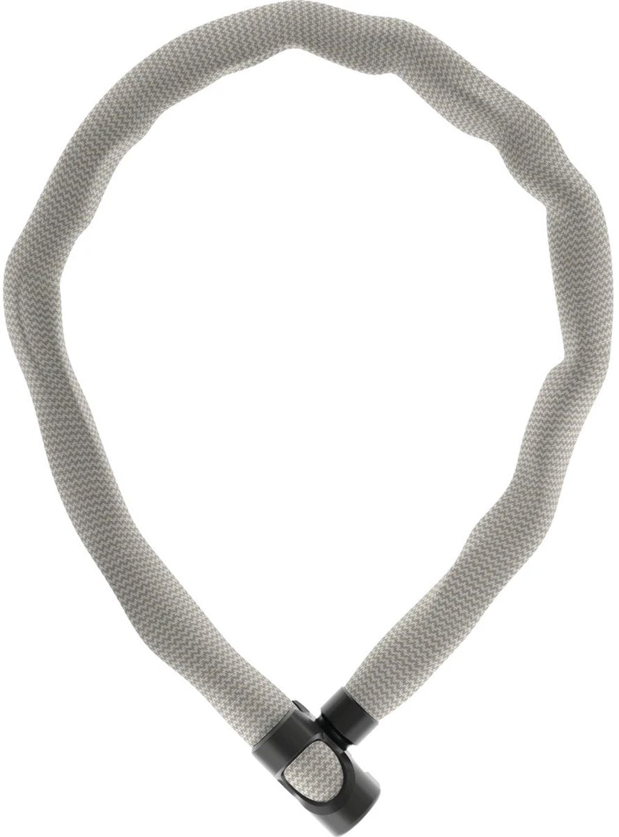 Abus fietsslot kettingslot - ivera chain 7210 color - security level 8 - beige - 110 cm - geschikt voor elektrische fietsen en stadsfietsen