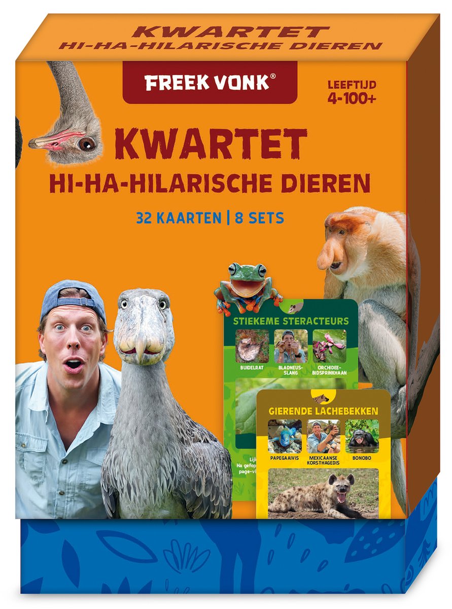 Imagebooks freek vonk grappige dierenkwartet