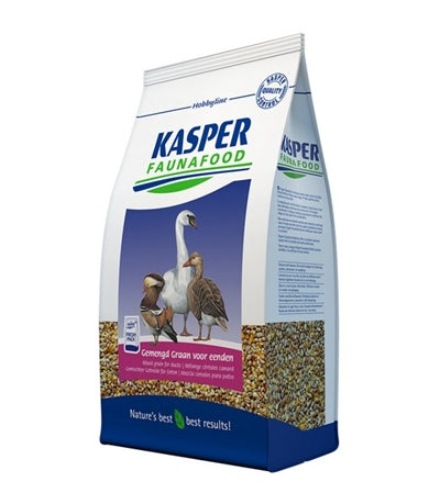 Kasper faunafood Hobbyline gemengde graan voor eenden