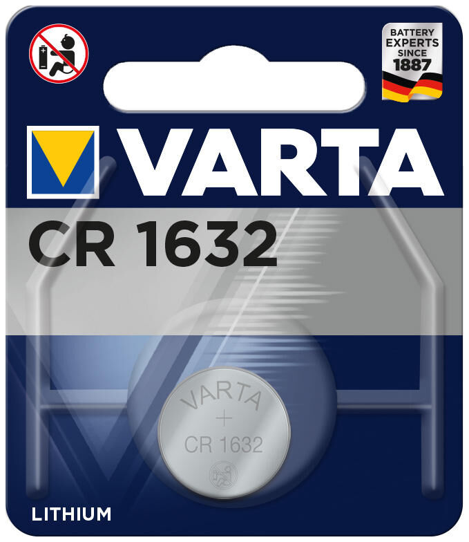 Varta Knoopcel batterij CR1632 Lithium 3V
