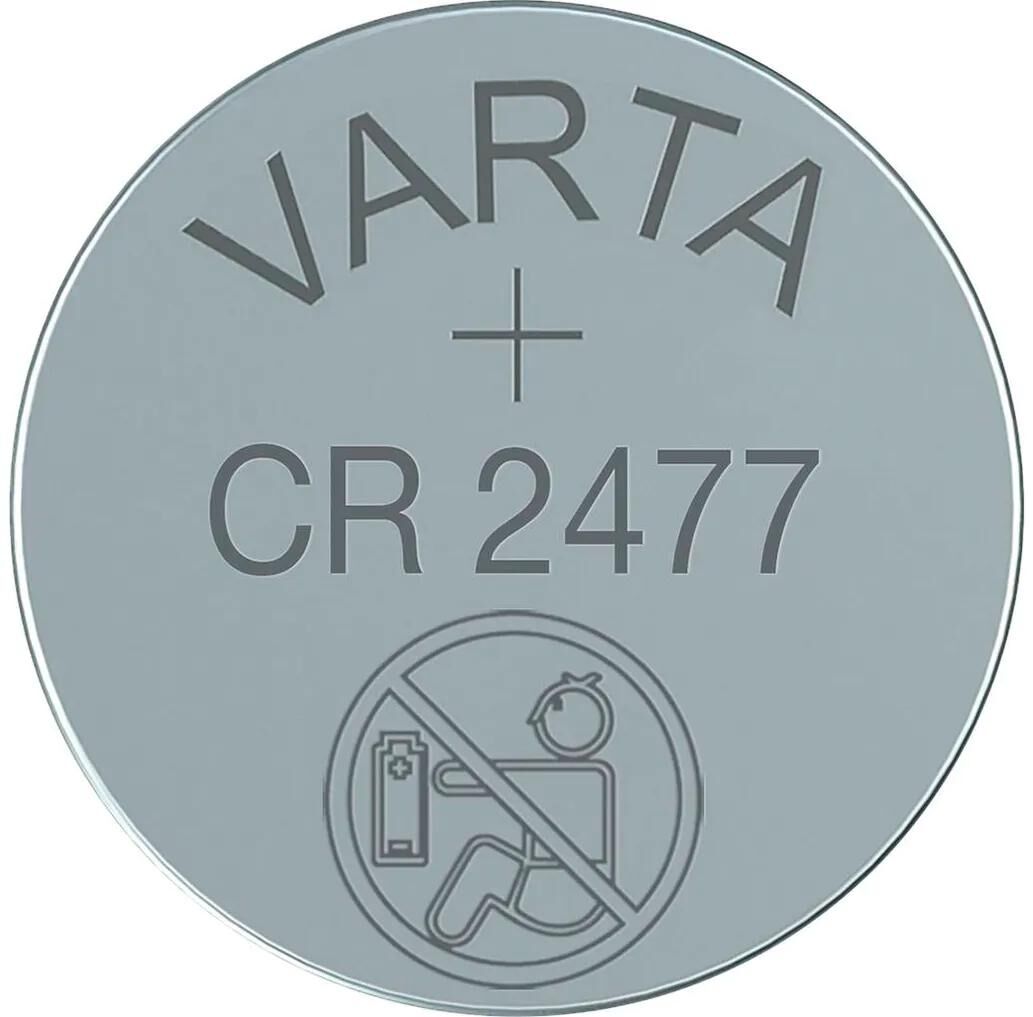 Varta batterie coin cell cr2477 lithium 3v 1 blister