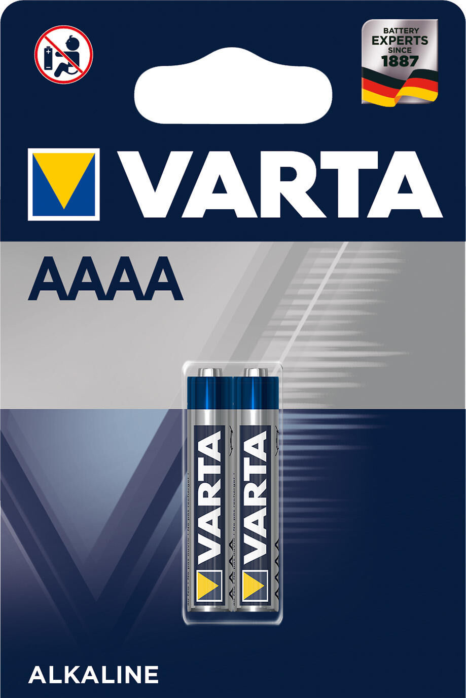 Varta accu professional electronics battery aaaa 2er-sb professional