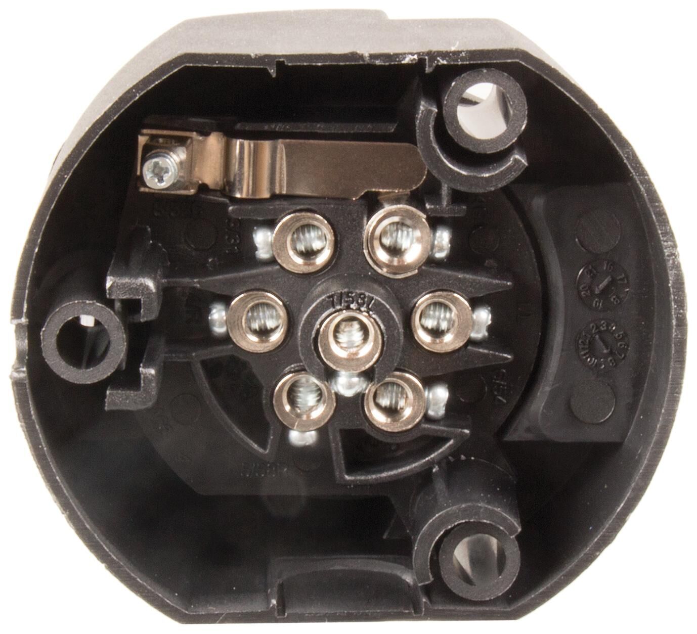 Valeryd contactdoos 7-pin socket outlet plastic