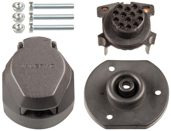 Valeryd contactdoos sockets 13-pin plastic