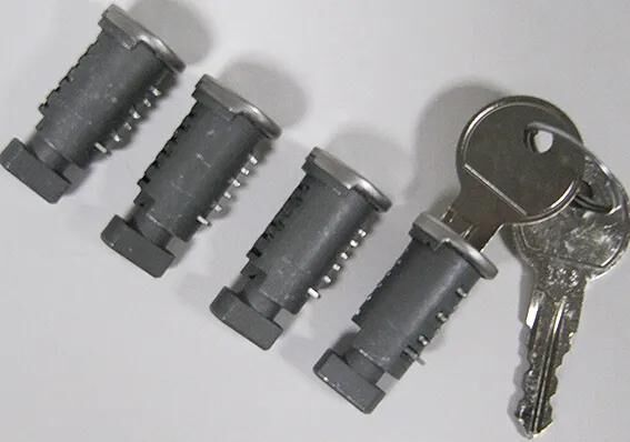 Atera zylinderschloss lock sets incl. 4 key