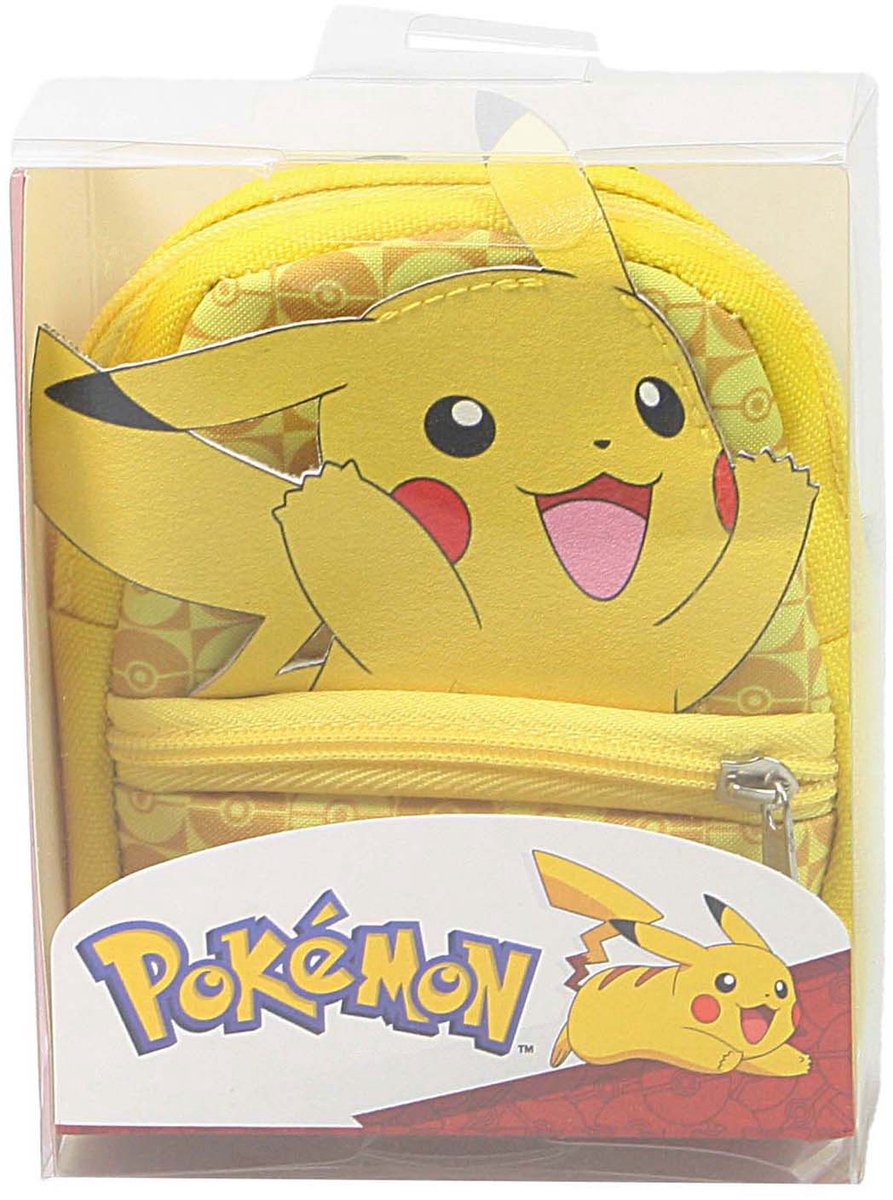 Merkloos sans marque pokemon kaarten bewaartasje pikachu.