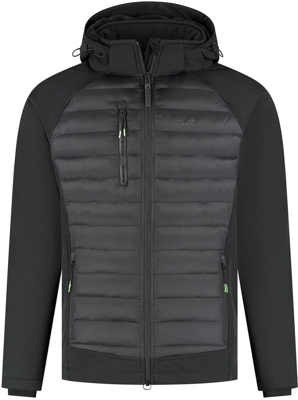 Kjelvik ezra heren outdoorjas - black