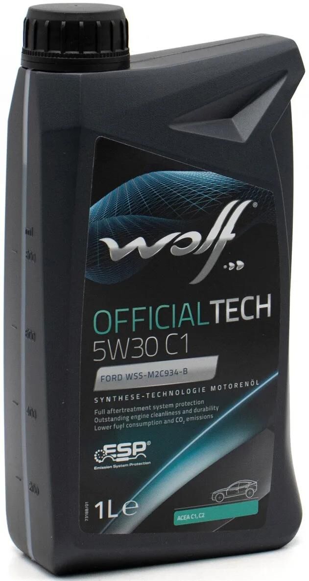 Wolf motoröl officialtech c1 motoroil 5w30 1l off.tech c1