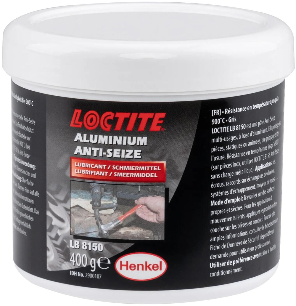 Loctite montagepaste lb aluminum anti-seize 400g can lb 8150