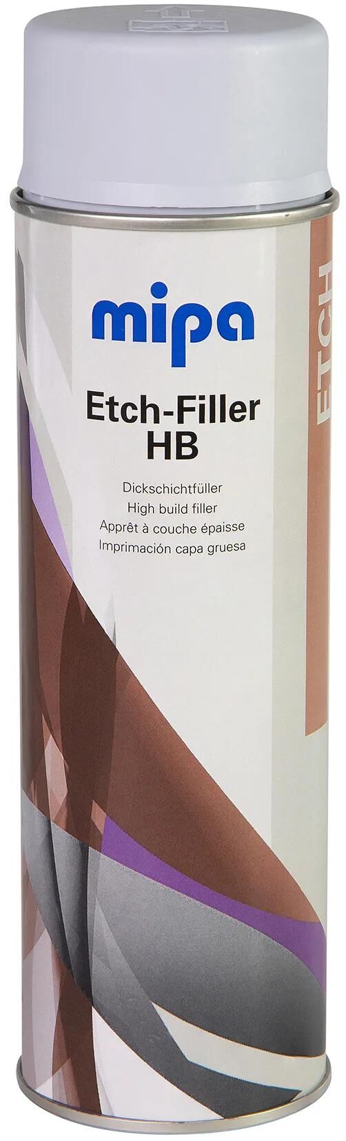 Mipa haftgrund etch-filler hb etch-filler hb spray 500 ml light gray
