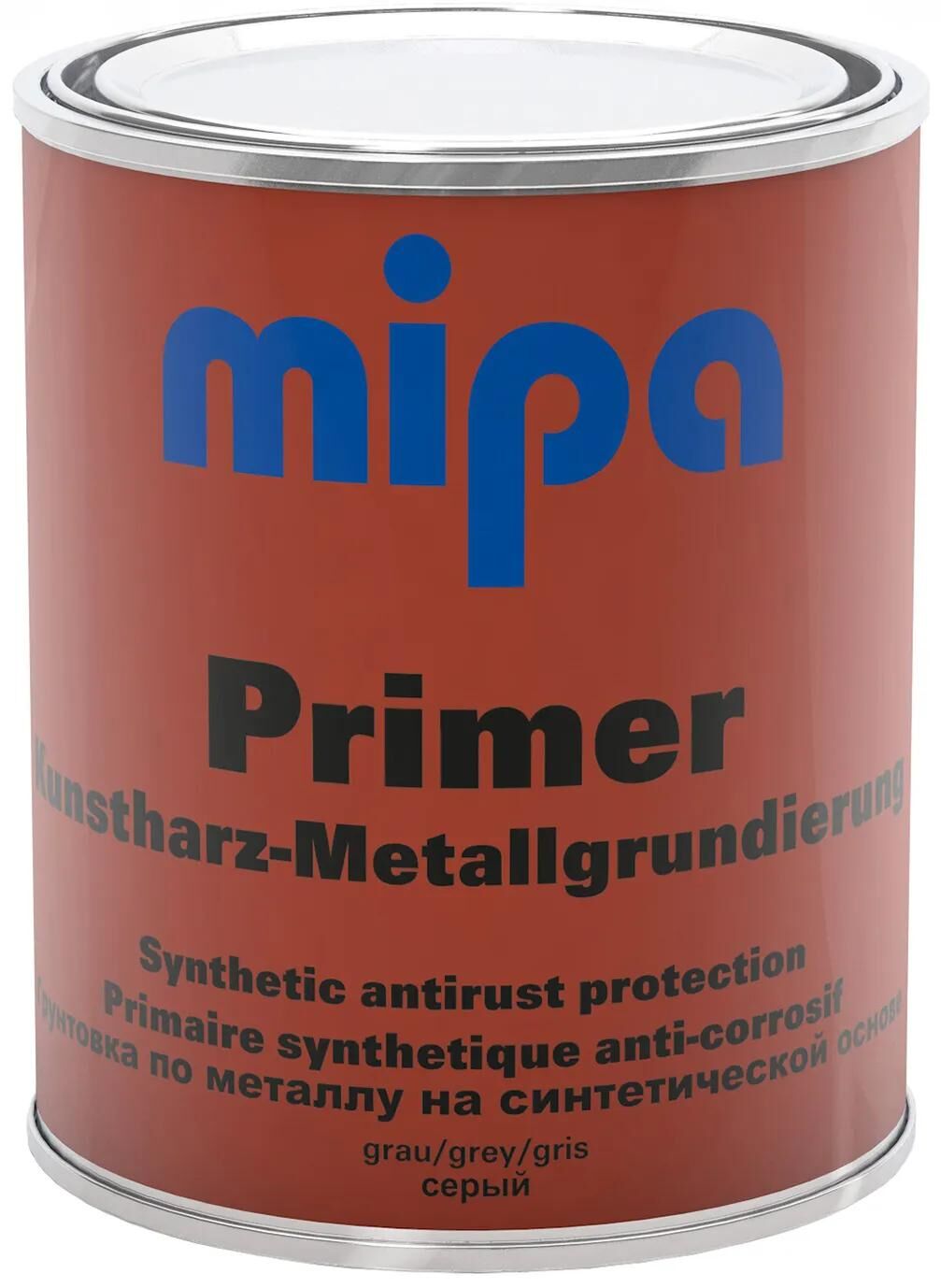 Mipa grundierung metallgrund primer 1ltr. gray