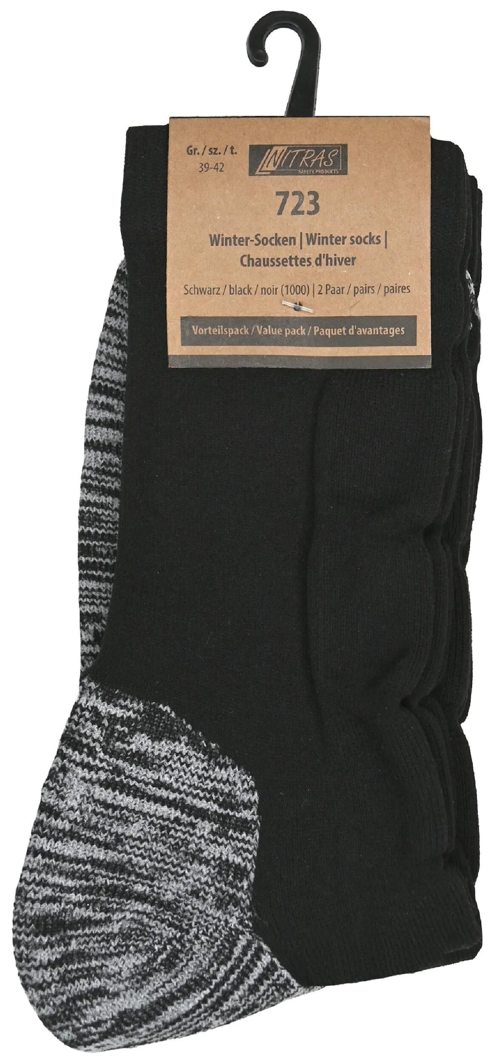 Nitras safety sokken winter winter socks sw size 35-3 nitras 1pk with 2 pairs