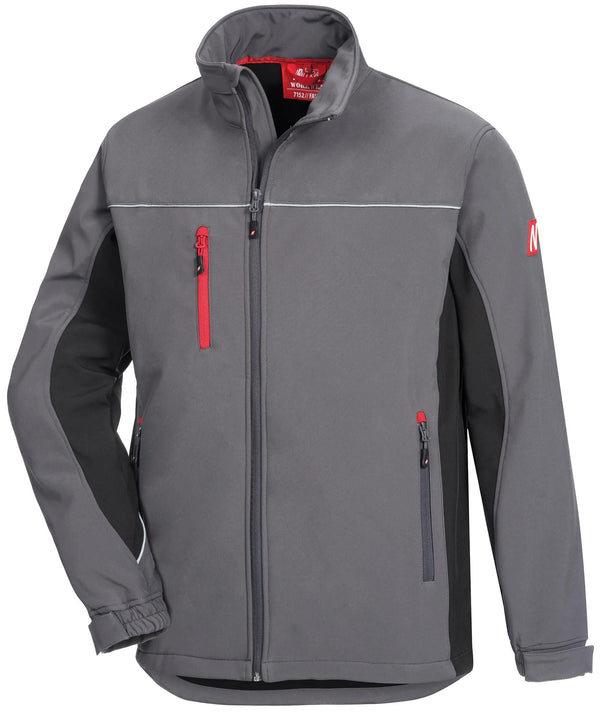 Nitras safety softshell jack motion tex light softshell jacket gr. xl motion tex light gray sw
