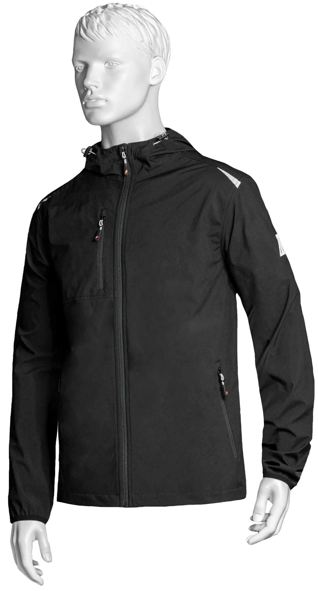 Nitras safety windbreakerjacke motion tex light jacket black gr.m motion tex light