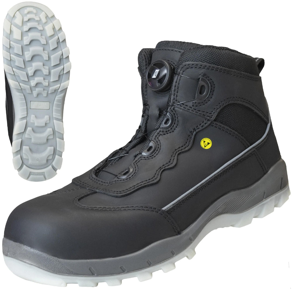 Nitras safety stiefel sport step mid fit safety boots gr. 41 sport step mid fit