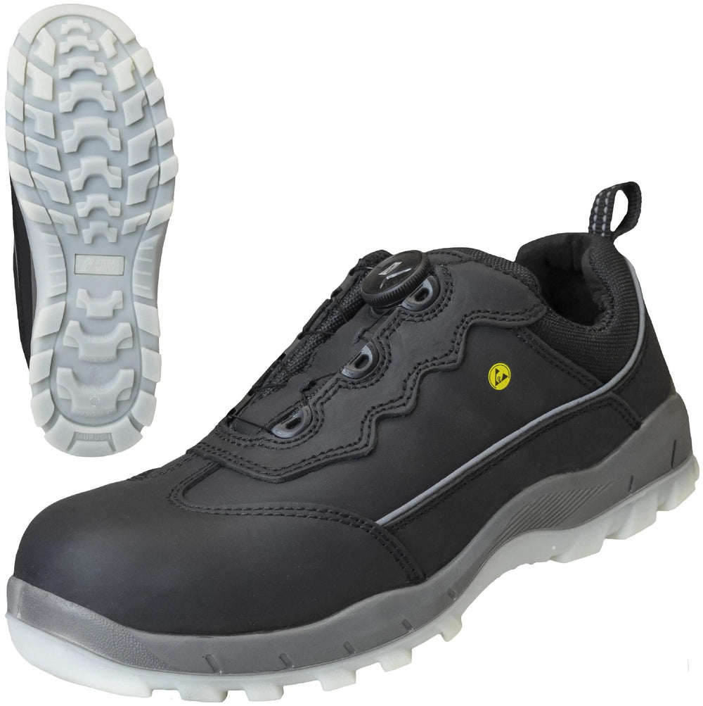 Nitras safety halbschuh sport step fit safety shoes gr. 42 sport step fit