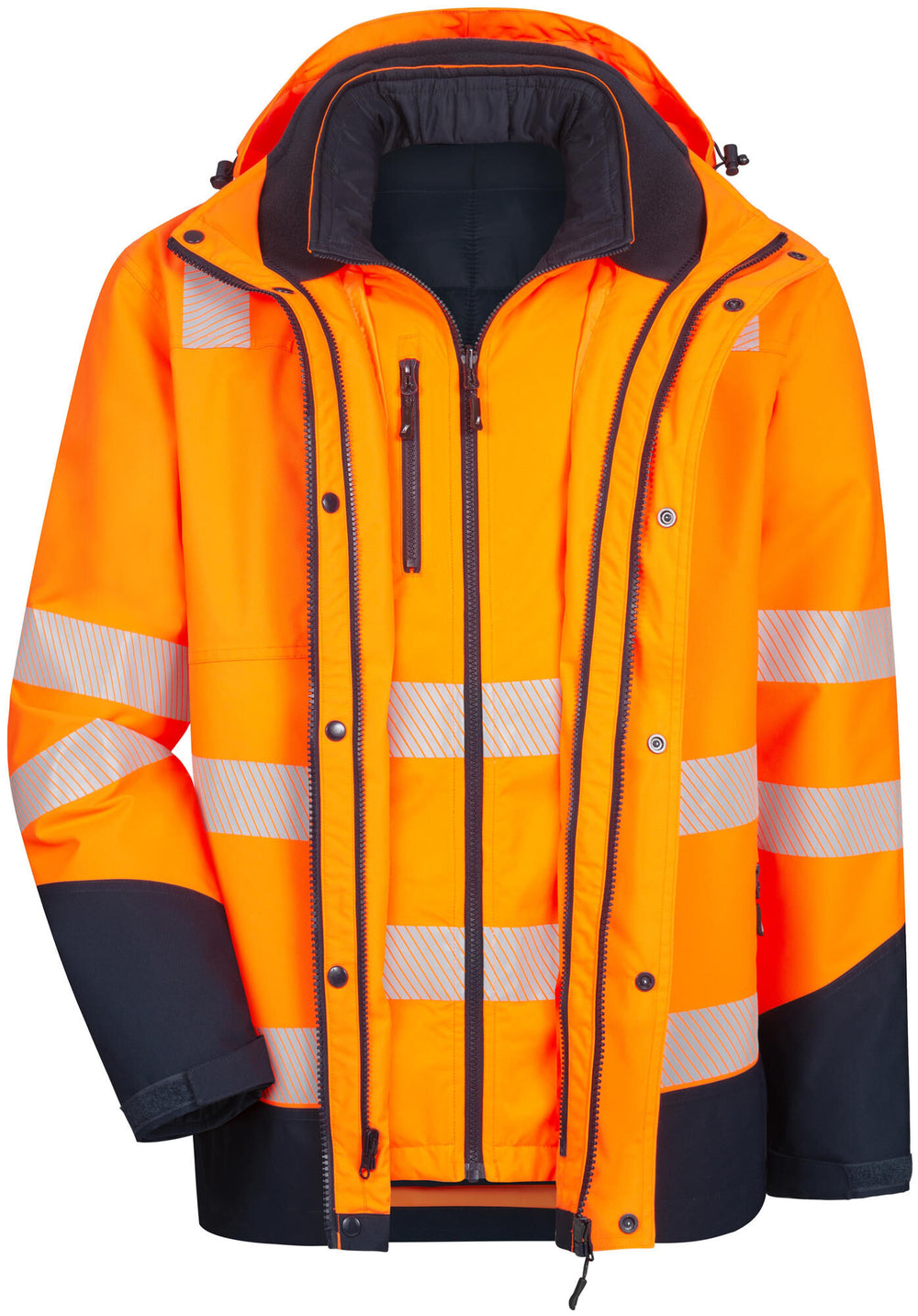 Nitras safety warnschutzjacke motion tex viz safety jackets gr. m nitras motion tex viz